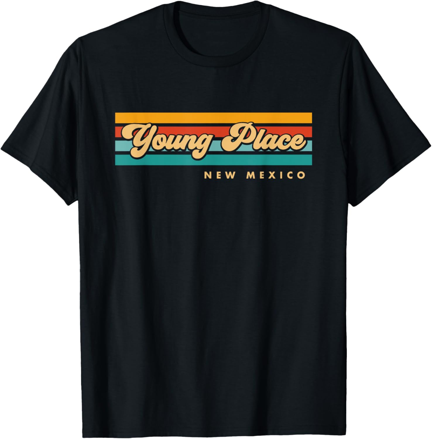 Vintage Sunset Stripes Young Place, New Mexico Apparel | US Viral Pick | High CTR Boost