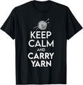Crochet Keep Calm And Carry Yarn Crocheting Yarn Supply | Premium Quality | Perfect for Crafters
