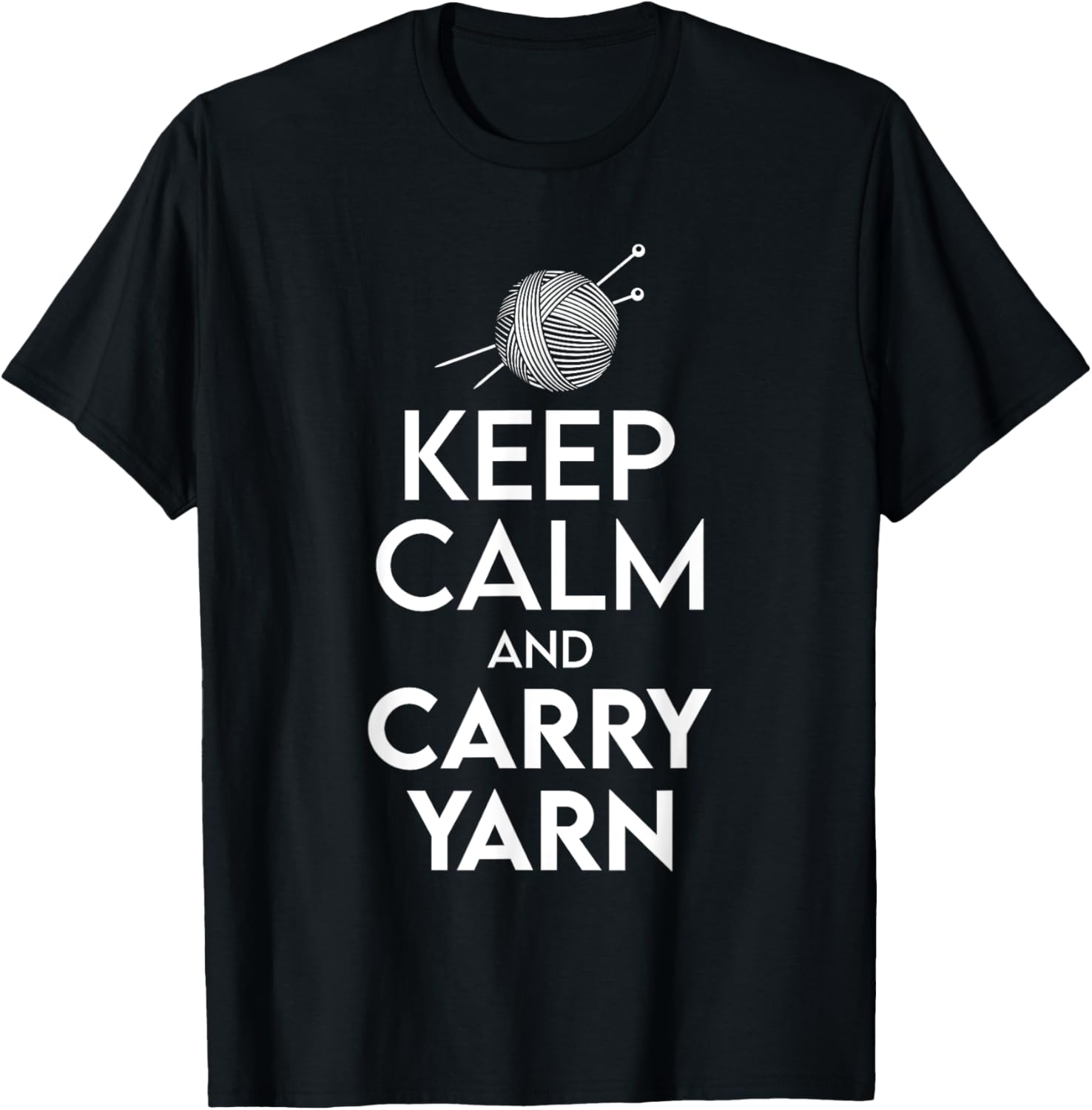 Crochet Keep Calm And Carry Yarn Crocheting Yarn Supply | Premium Quality | Perfect for Crafters