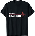 Made In Carlton UK United Kingdom Place Of Birth Apparel | Trending 2025 | Top Rated Comfort