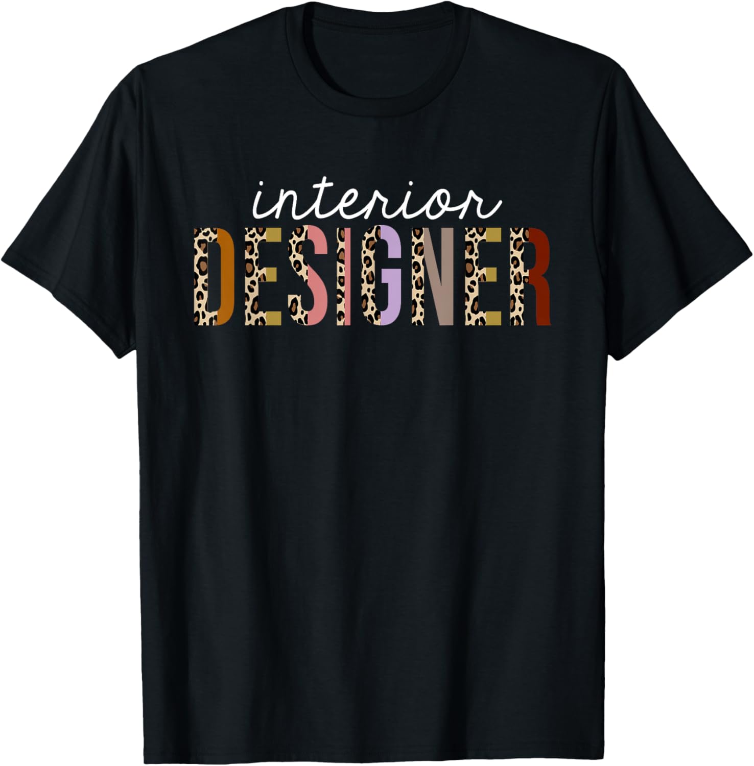 Interior Designer Leopard Print Funny Appreciation Apparel Trending US US Top Pick