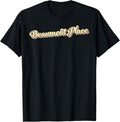 Beaumont Place TShirt Retro Art Baseball Font Vintage T-Shirt | Premium Quality | Top Rated Comfort