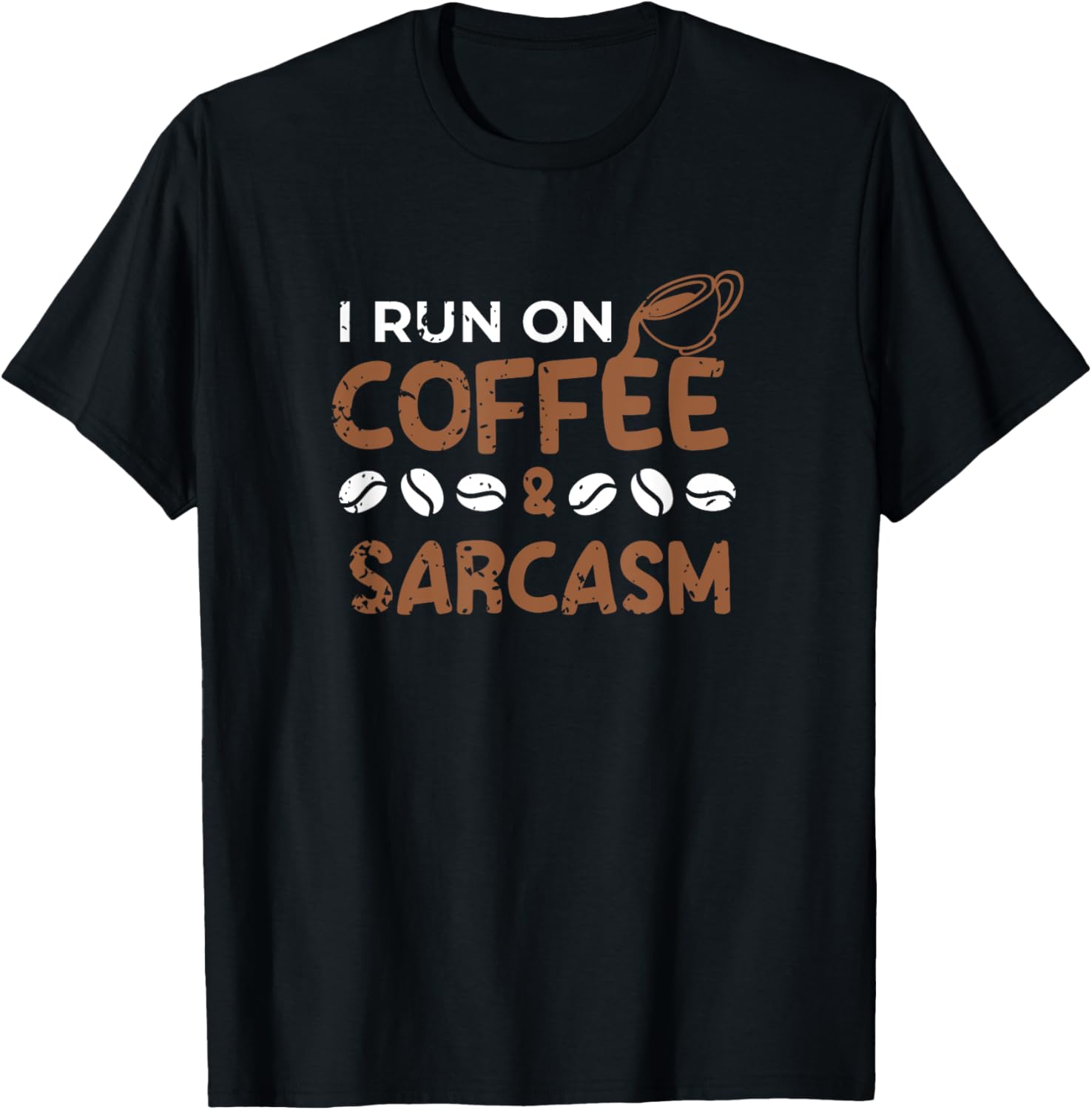 I Run On Coffee And Sarcasm Coffeemaker Best Barista Apparel | Premium Quality | Perfect Gift Idea