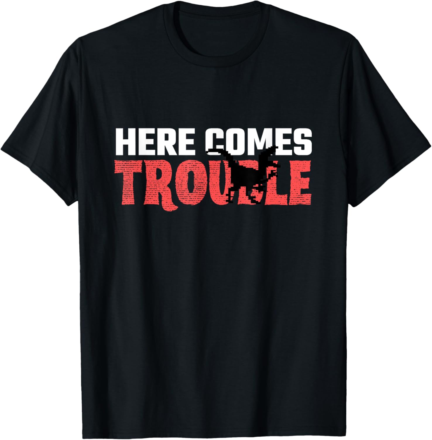 Here Comes Trouble Little Dinosaur Cute Troublemaker Dino Apparel | High Search Volume | Must-Have Style