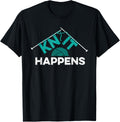 Knitting Knit Happens Yarn Needles Knitter Distresed Yarn Supply | Viral US Pick | High CTR Title