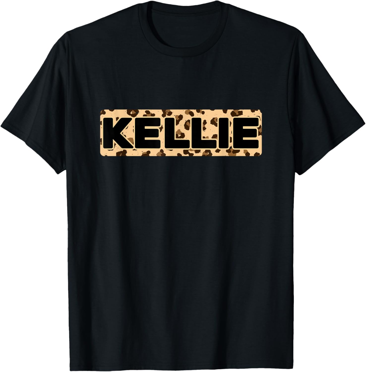 Funny Kellie Leopard Print Personalized Name Kellie Apparel Comfort Fit Hot Right Now