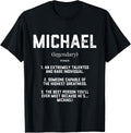 Michael Definition Funny Talented Great Mike Cosplay Michael Apparel | Premium Quality