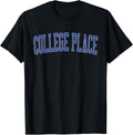 Vintage College Place WA Distressed Blue Varsity Style Apparel | Top Conversion Title | Perfect Gift Choice