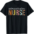 Administrator Nurse Leopard Print Registered RN Nursing Life Apparel Premium Print Everyday Wear