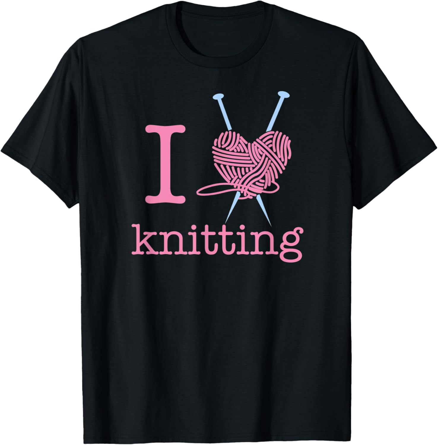 Funny Knitting Designs I Love Knitting Yarn Heart Yarn Supply | Top Rated | Customer Favorite