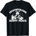 Mountains are My Happy Place Apparel | Premium Quality | Customer Favorite