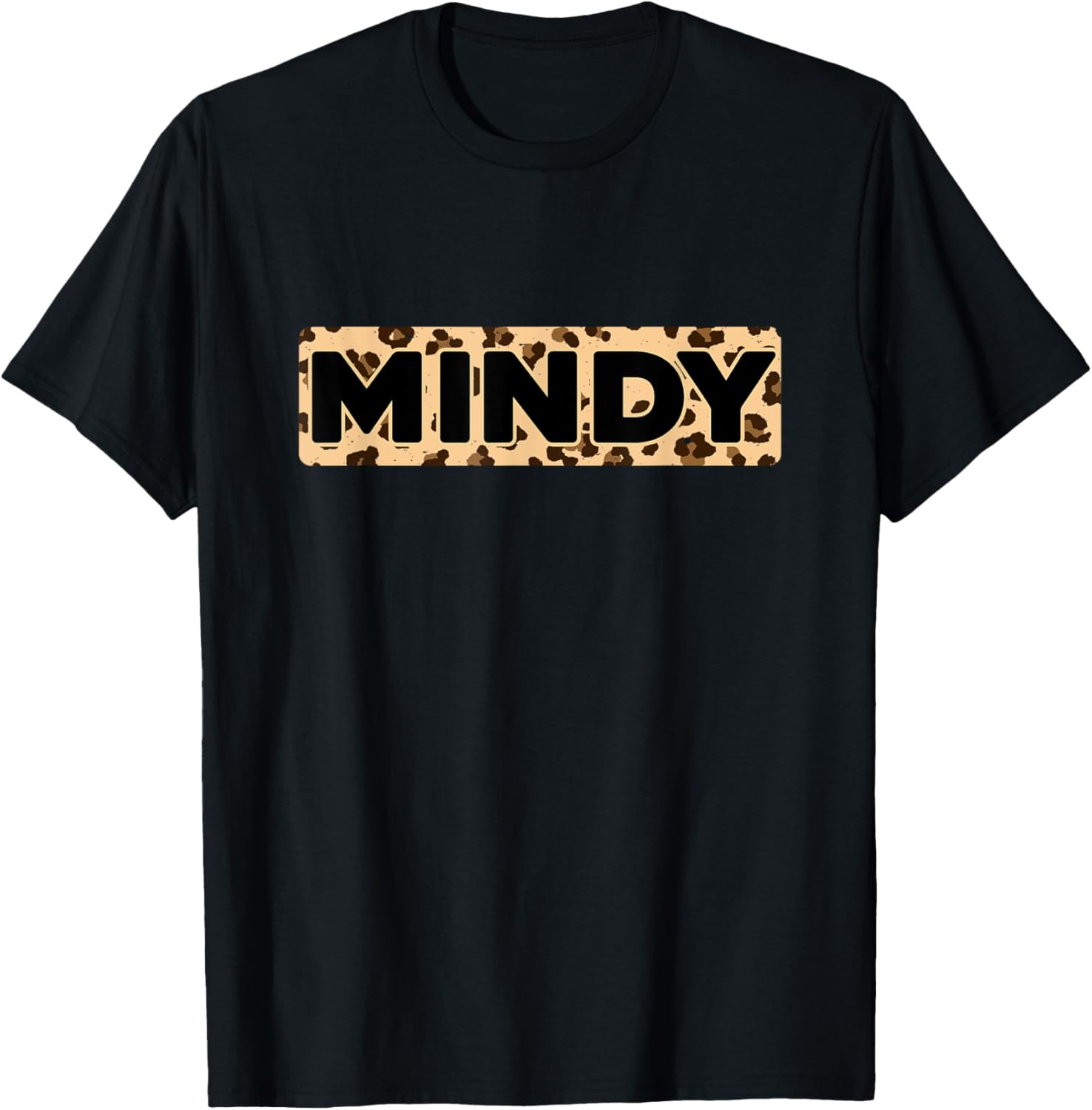 Funny Mindy Leopard Print Personalized Name Mindy Apparel Trending US Hot Right Now