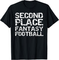 Second Place Fantasy Football Shirt Distressed 2nd Trophy T-Shirt | Premium Quality | High CTR Boost