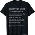 Knitting Nerd Funny Grandma Mom Crocheting Yarn Lover Gift Yarn Supply | Viral US Pick | Best Seller Choice