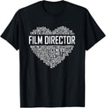 Proud Film Director Heart Gifts Filmmaker Camera Producer Apparel | Trending 2025 | Aesthetic Fit