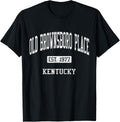 Old Brownsboro Place Kentucky KY JS04 Vintage Athletic Sport Apparel | Top Conversion Title | Aesthetic Casual Look