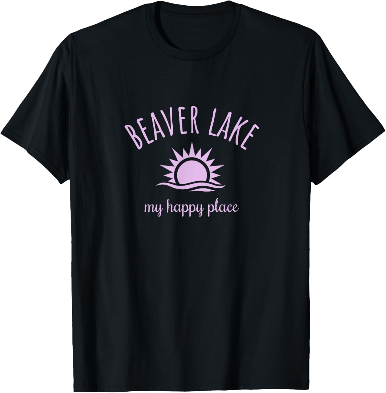 Beaver Lake My Happy Place AK Boating Fishing Funny Apparel | US Viral Pick | Top Rated Comfort