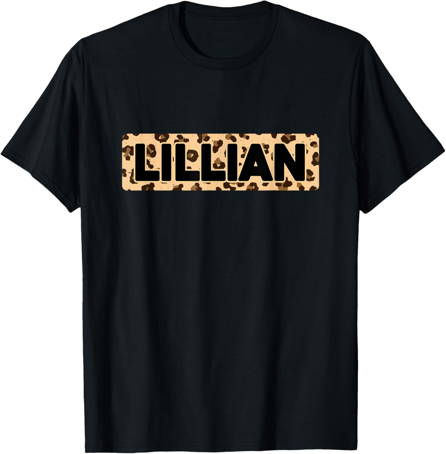 Funny Lillian Leopard Print Personalized Name Lillian Apparel Trending US Everyday Wear