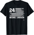 Flag Stripes Michael Lorenzen Kansas City Baseball MLBPA Apparel | Viral Streetwear Style