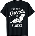 I've Got Friends in Low Places Basset Hound Apparel | Bestseller Style | Daily Wear Essential