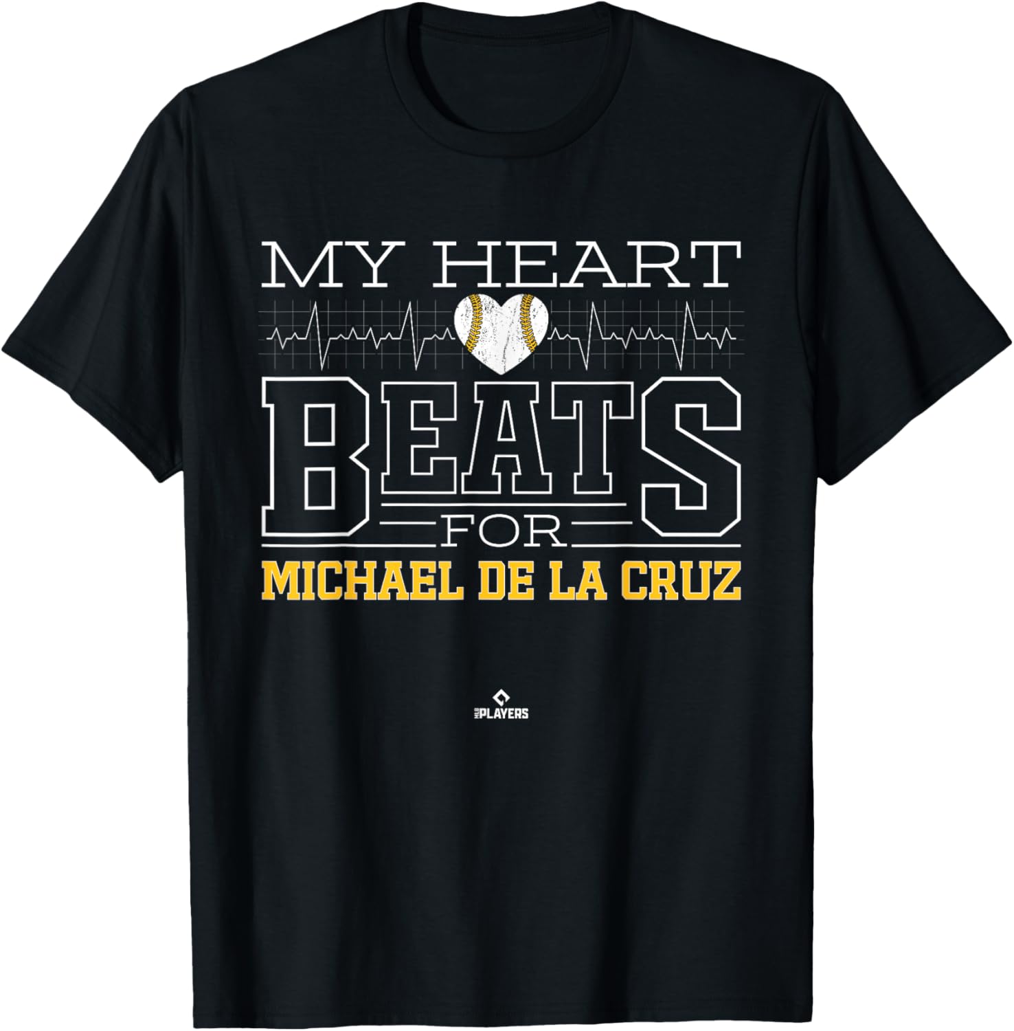 My Heart Beats for Michael De La Cruz Prospect Baseball Fan Apparel | Trending 2025