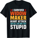 I Survived Widow Maker Heart Attack And All I Got Was Stupid Apparel | US Viral Style | Aesthetic Fit