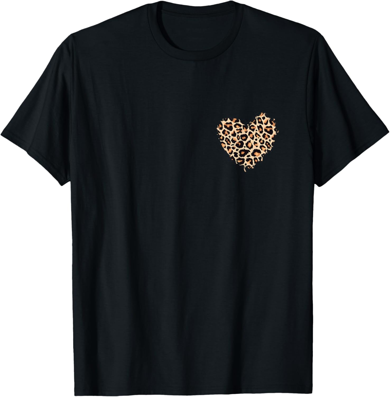leopard Heart Animal Leopard Cheetah Print Heart Pocket Apparel High Search Demand Fan Favorite