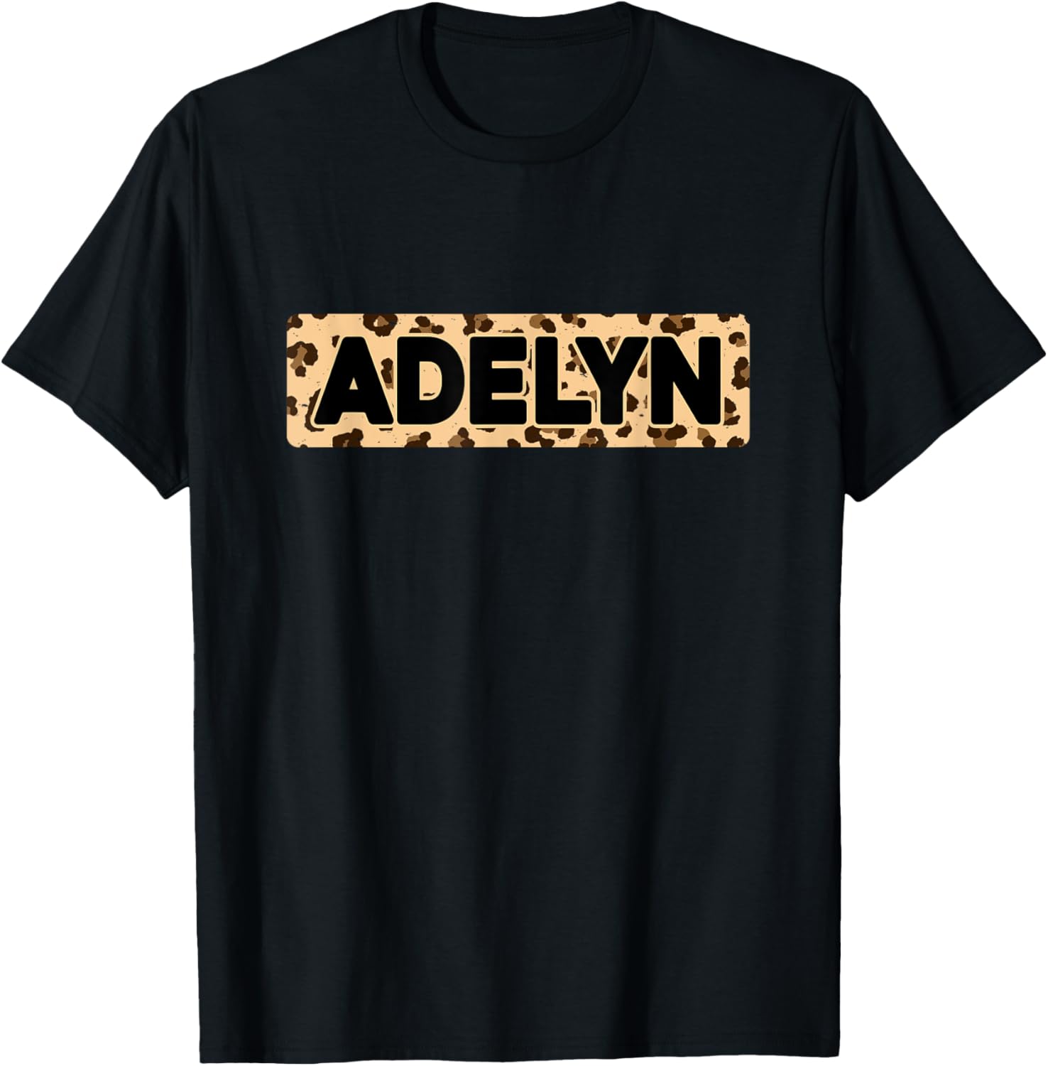 Funny Adelyn Leopard Print Personalized Name Adelyn Apparel Streetwear Style Everyday Wear