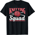 Knitting Squad Knitter Yarn Knit Hobby Knitting Yarn Supply | Trending 2025 | Customer Favorite