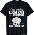Loom Knitting Equipment Yarn Lover Fiber Artist Loom Knitter Yarn Supply | Viral US Pick | High CTR Title