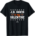 JD Davis is My Valentine New York Baseball Player Apparel | Best Seller Pick