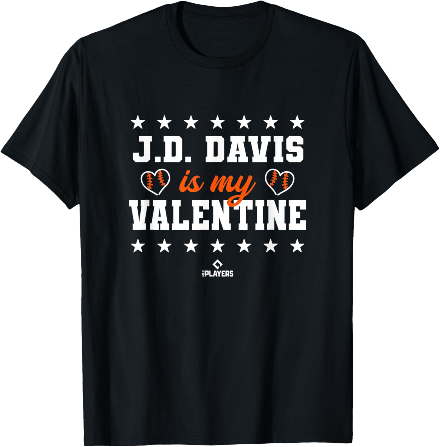 JD Davis is My Valentine New York Baseball Player Apparel | Best Seller Pick