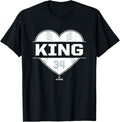Vintage Baseball Bat Gameday Michael King New York MLBPA Apparel | Premium Quality