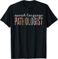 Speech language pathologist Leopard Print Funny Appreciation Apparel Comfort Fit Best Seller Look