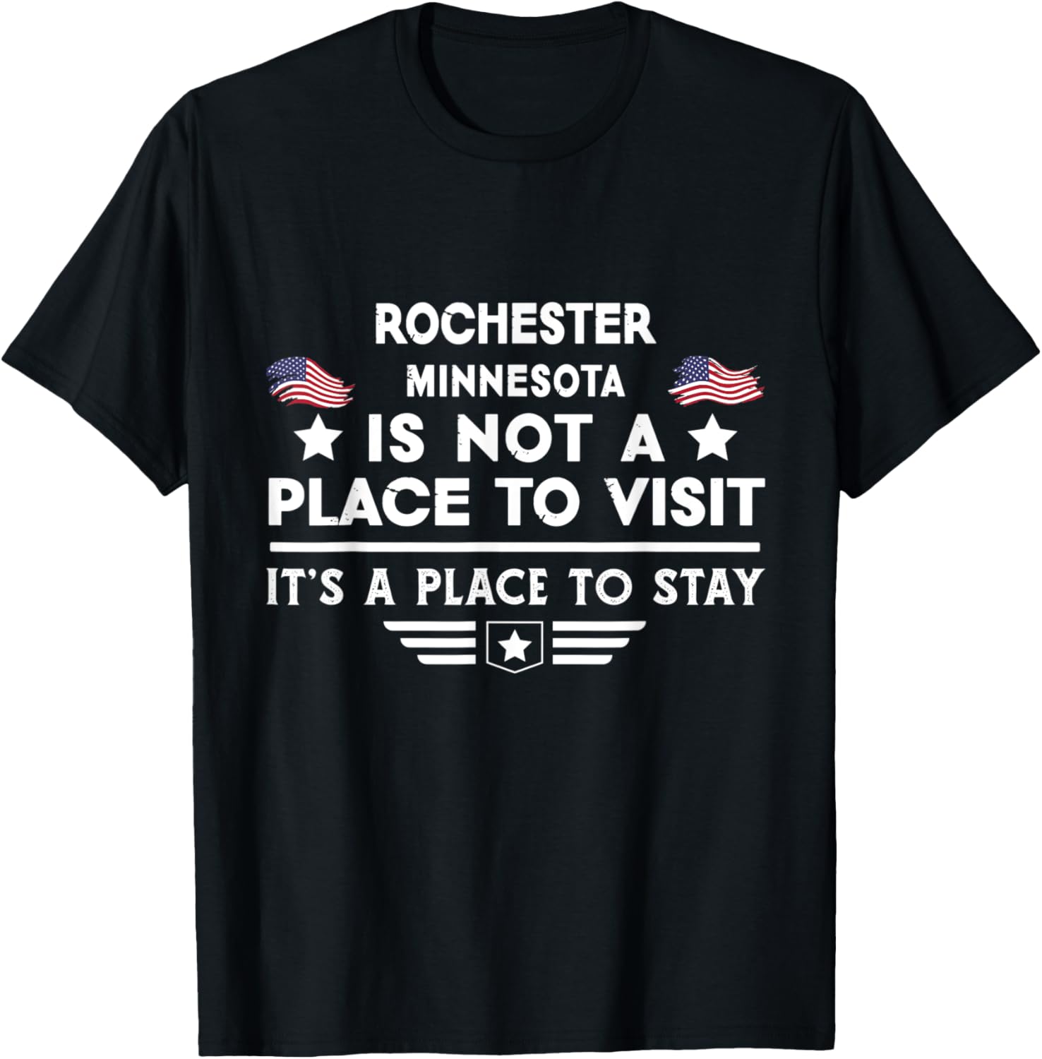 Rochester Minnesota Place to stay USA Town Home City Apparel | High Search Volume | Customer Favorite
