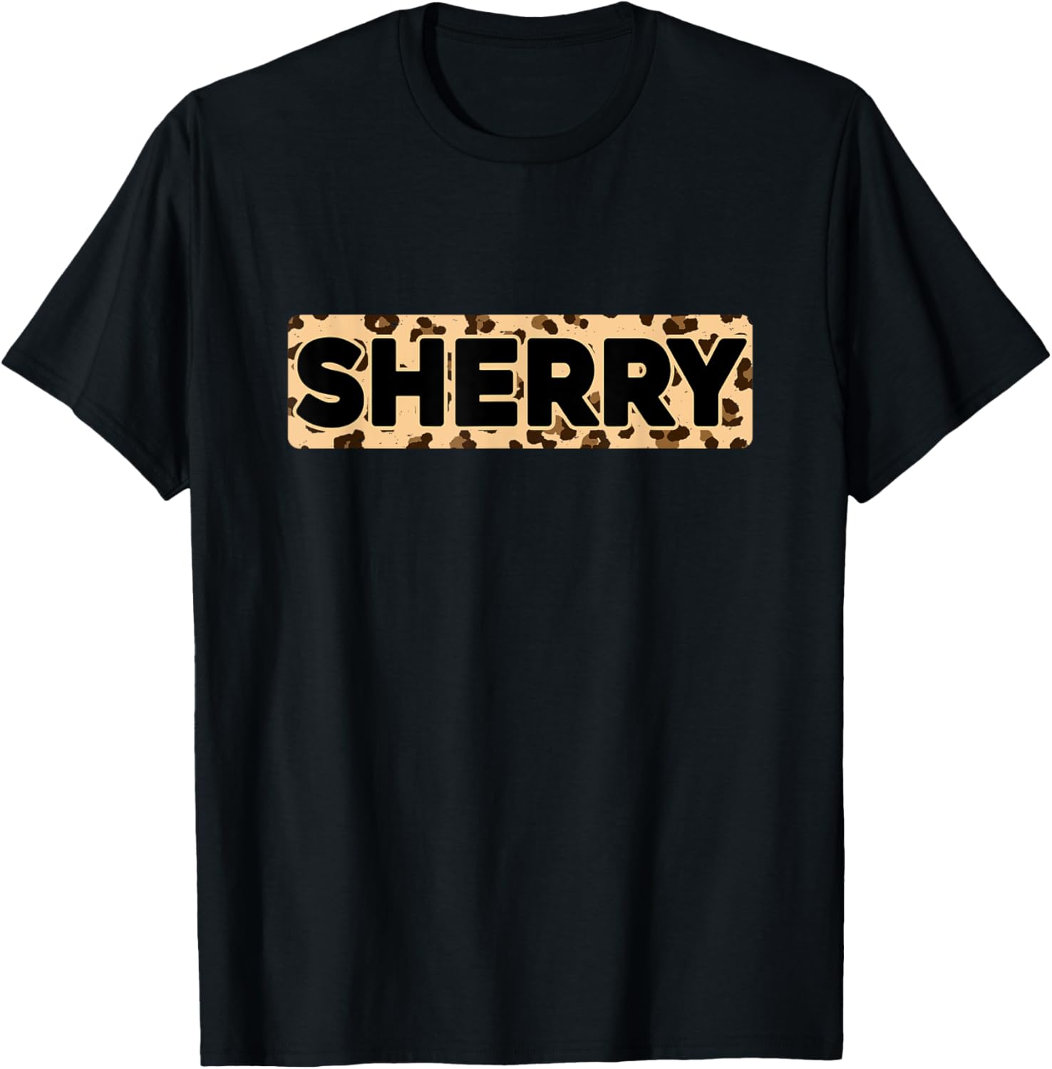Funny Sherry Leopard Print Personalized Name Sherry Apparel Viral TikTok Find Best Seller Look