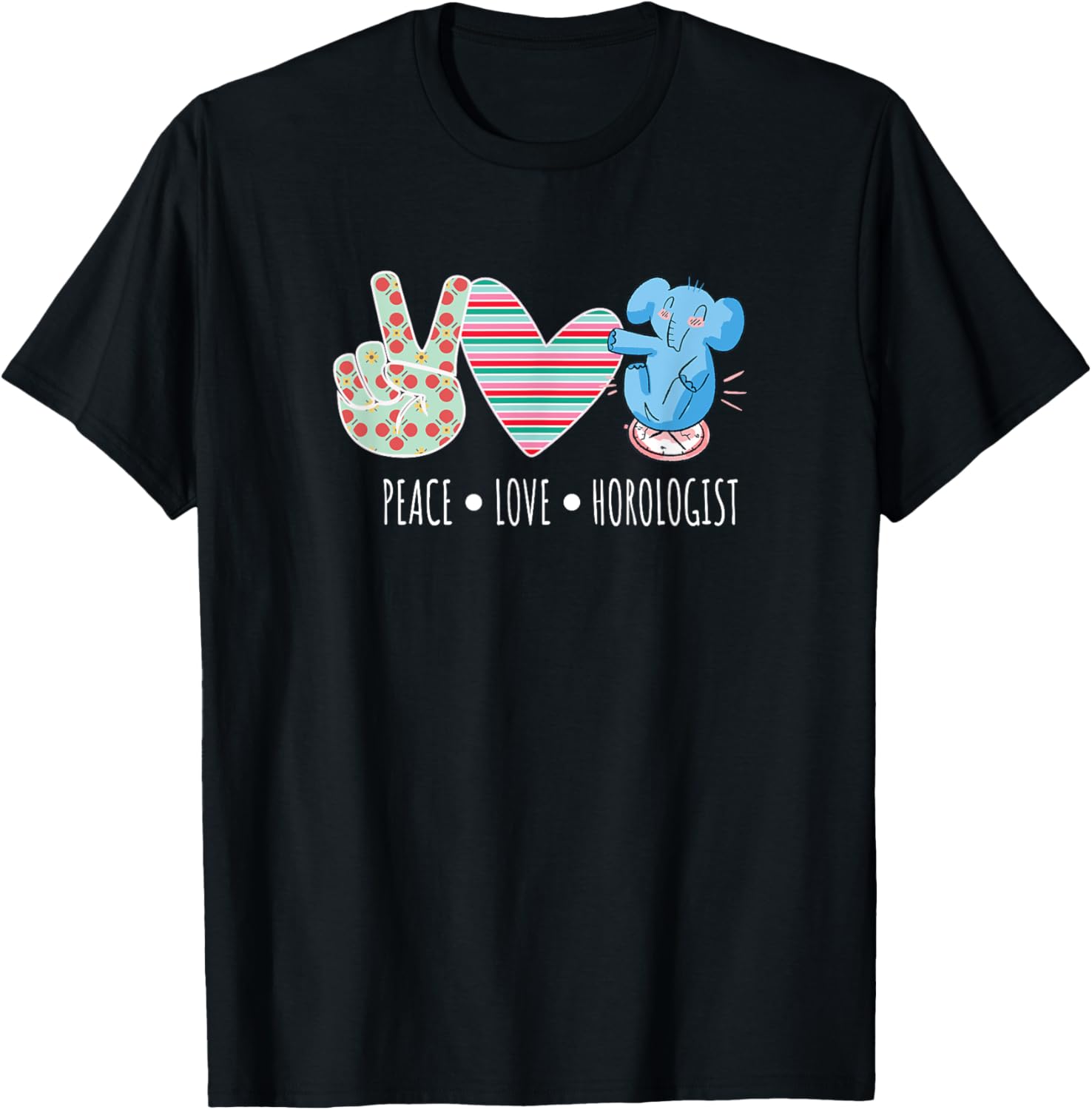 Peace Love Horologist - watchmaker Apparel | Premium Quality | Must-Have Style