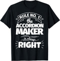 Rule No. 1 the ACCORDION MAKER is always right Apparel | Trending 2025 | Must-Have Style