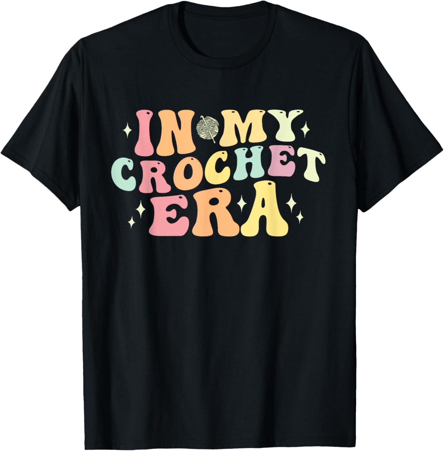 In My Crochet Era Funny Crocheting Yarn Crochet Lovers Women Yarn Supply | Viral US Pick | High CTR Title