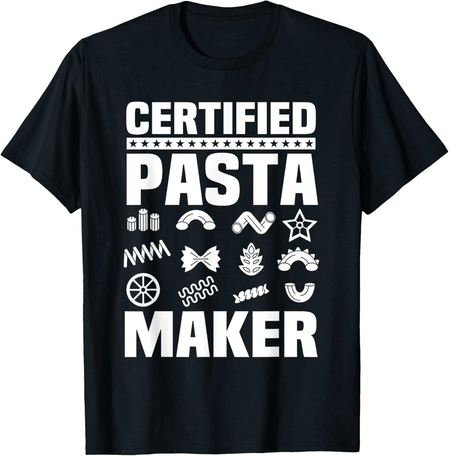 Certified Pasta Maker Italian Cuisine Lover Apparel | High Search Volume | Must-Have Style