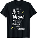 Funny Yarn Wizard T-Shirt For Women Or Girls T-Shirt | Viral US Pick | Perfect for Crafters