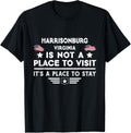 Harrisonburg Virginia Place to stay USA Town Home City Apparel | Trending 2025 | High CTR Boost
