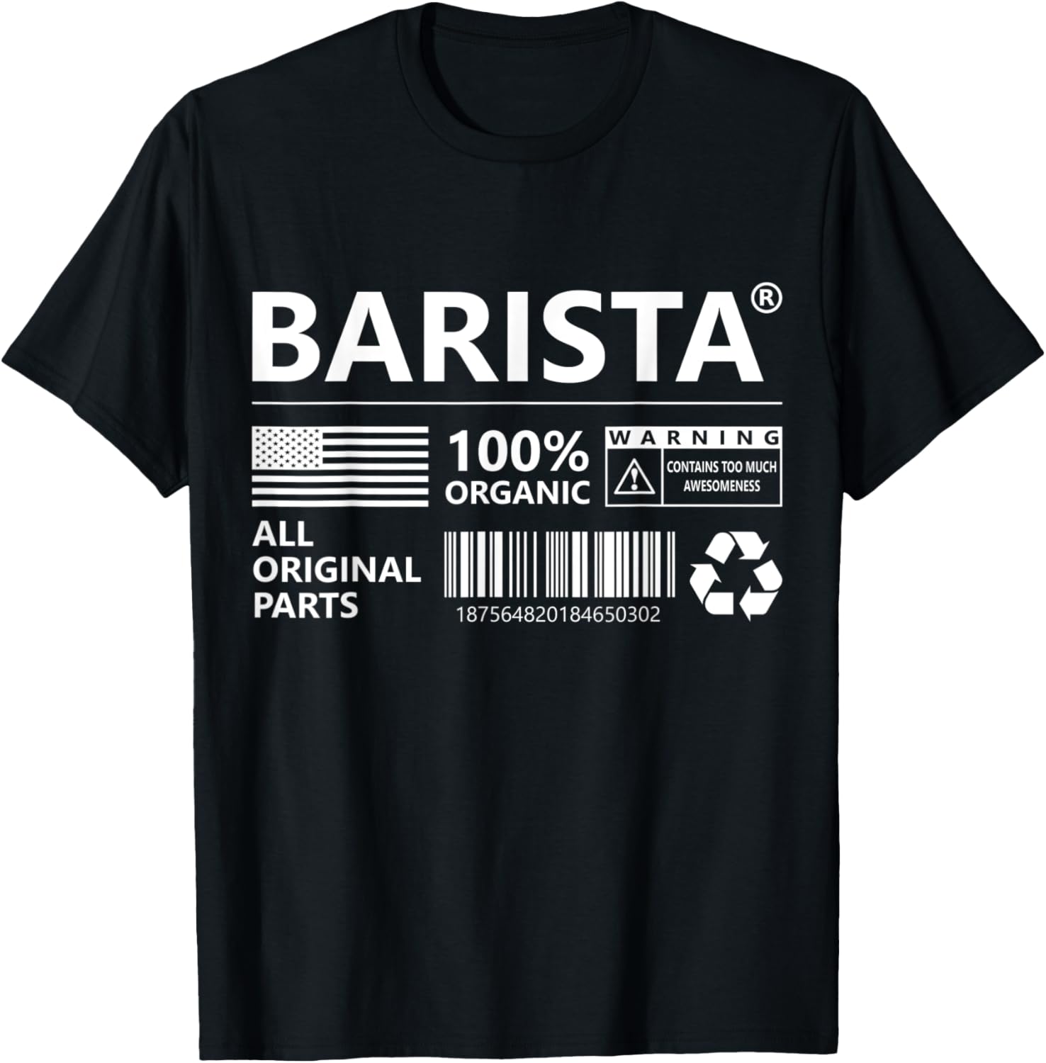 Barista Marking Funny Coffee Maker Apparel | US Viral Style | Must-Have Style