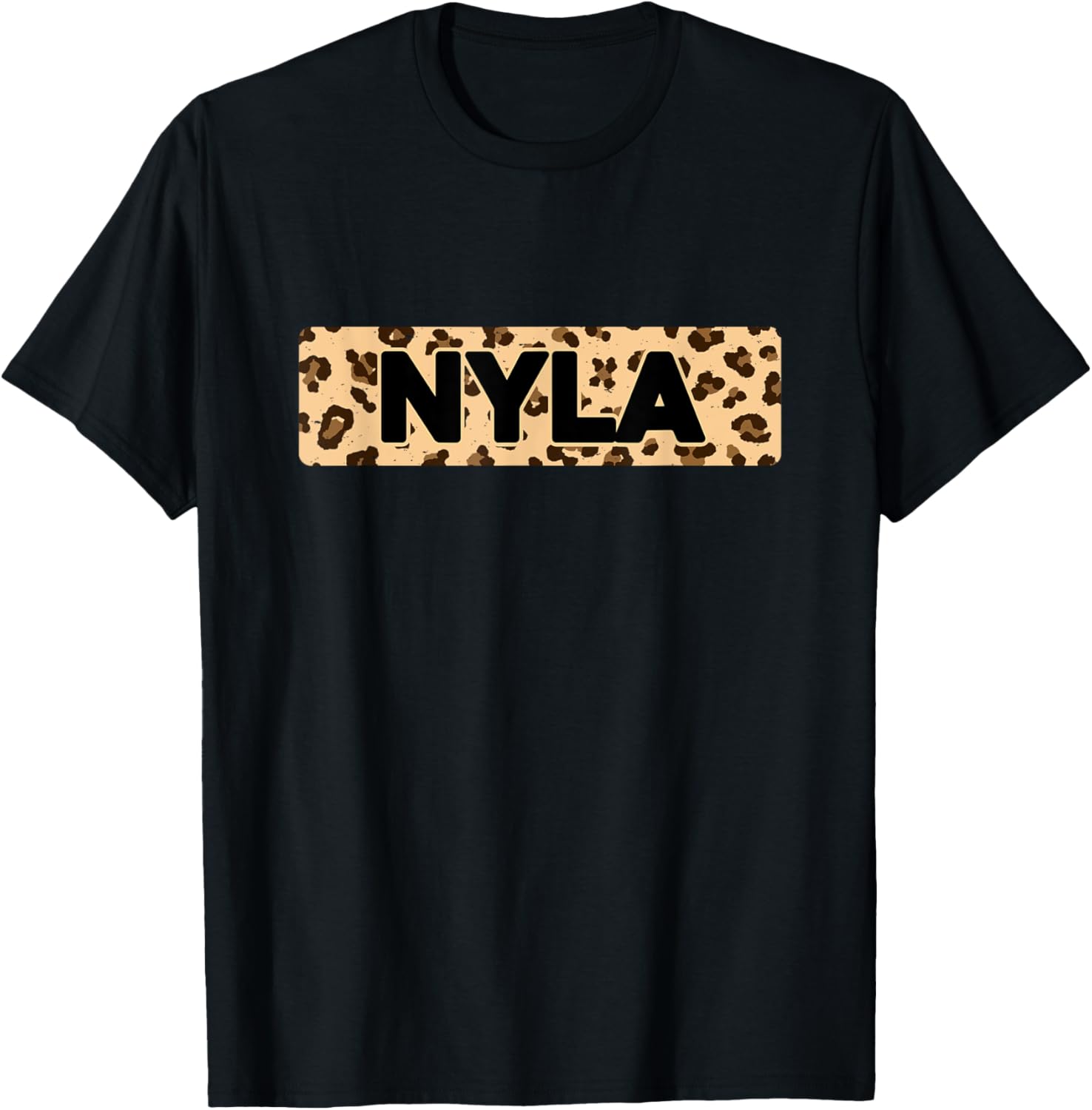Funny Nyla Leopard Print Personalized Name Nyla Apparel Viral TikTok Find Gift Ready