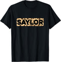 Funny Saylor Leopard Print Personalized Name Saylor Apparel Premium Print Everyday Wear