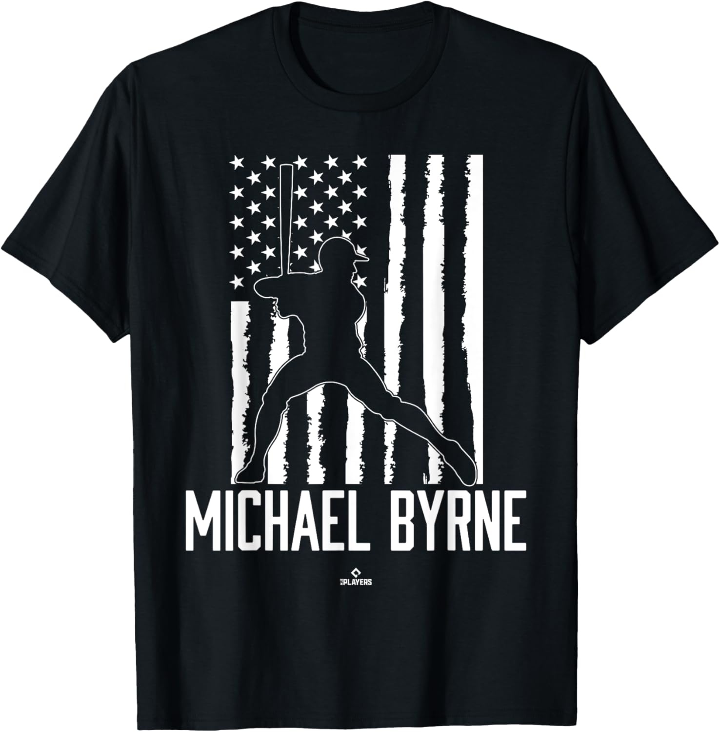 Distressed Flag Swing Michael Byrne Prospect Baseball Fan Apparel | US Best Seller