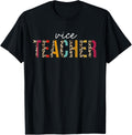 Vice Teacher Life Leopard Educator Appreciation Apparel Trending US Everyday Wear