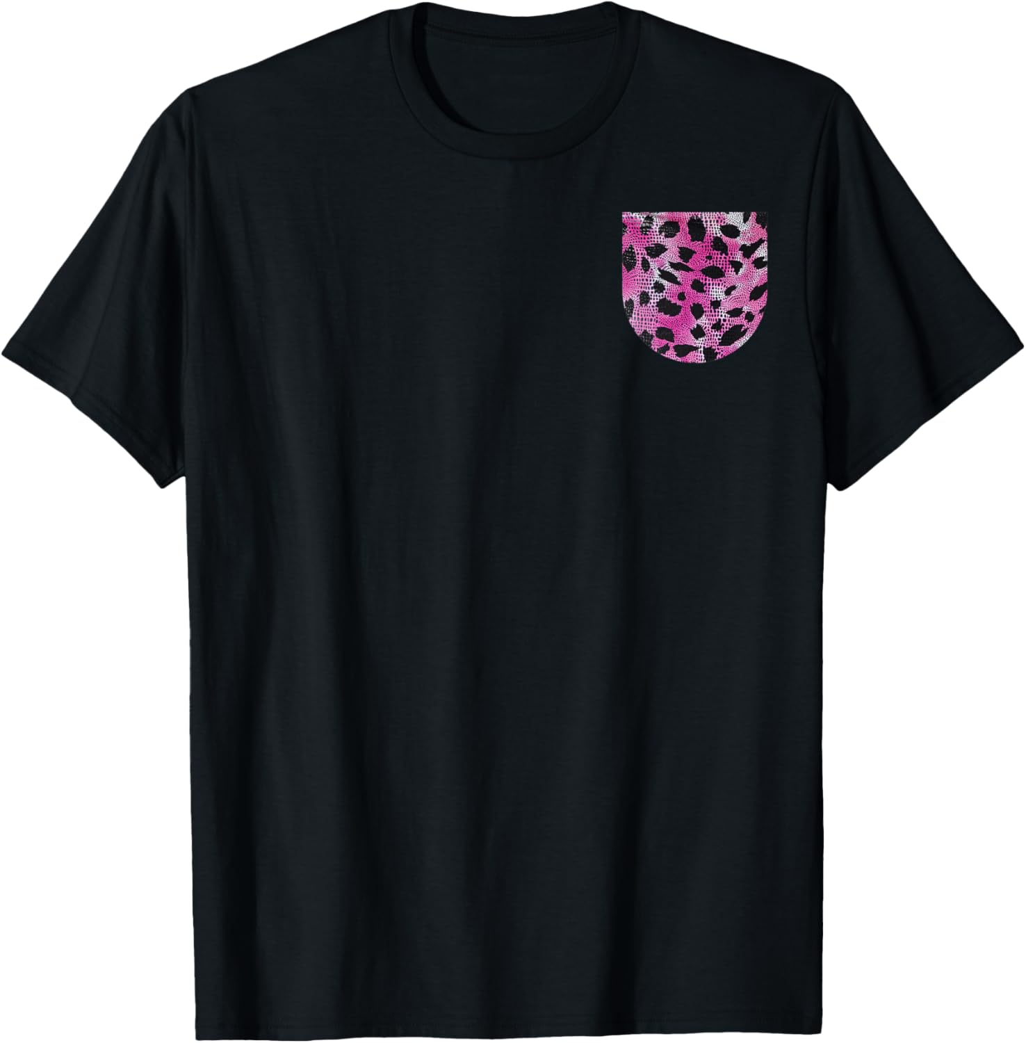 Pink Leopard Print Purple Pocket Design A Wild Animal Fan Apparel High Search Demand US Top Pick