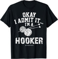 Okay I Admit It I'm A Hooker Funny Knitting Needles And Yarn Yarn Supply | Viral US Pick | High CTR Title