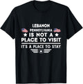 Lebanon Pennsylvania Place to stay USA Town Home City Apparel | Premium Quality | Aesthetic Casual Look